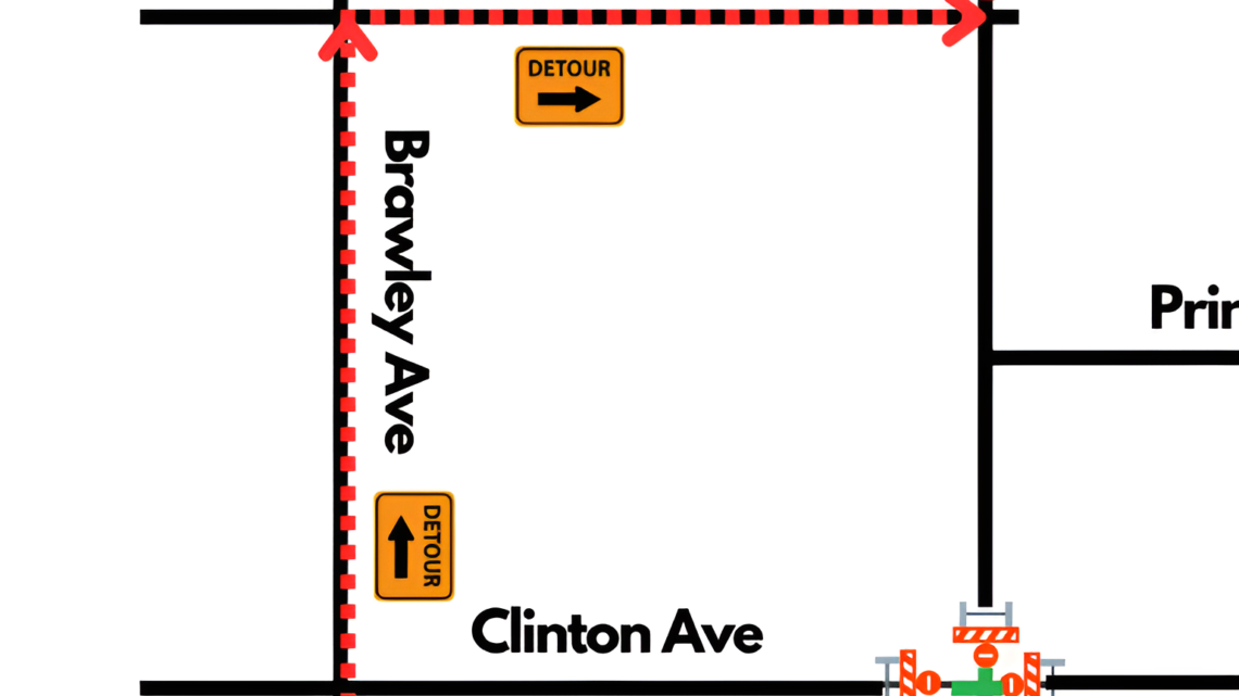 Clinton and Valentine intersection to close for improvements All
