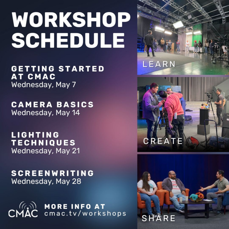 CMAC workshop schedule