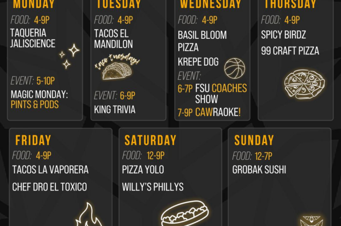 This week at Crow & Wolf